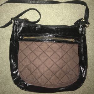 Tommy Hilfiger brown quilt bag